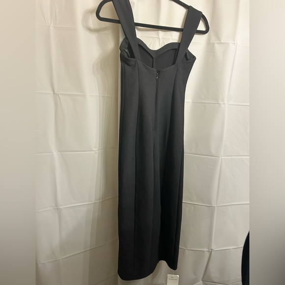 Abercrombie & Fitch Wide Strap Corset Midi Dress - Picture 5 of 10
